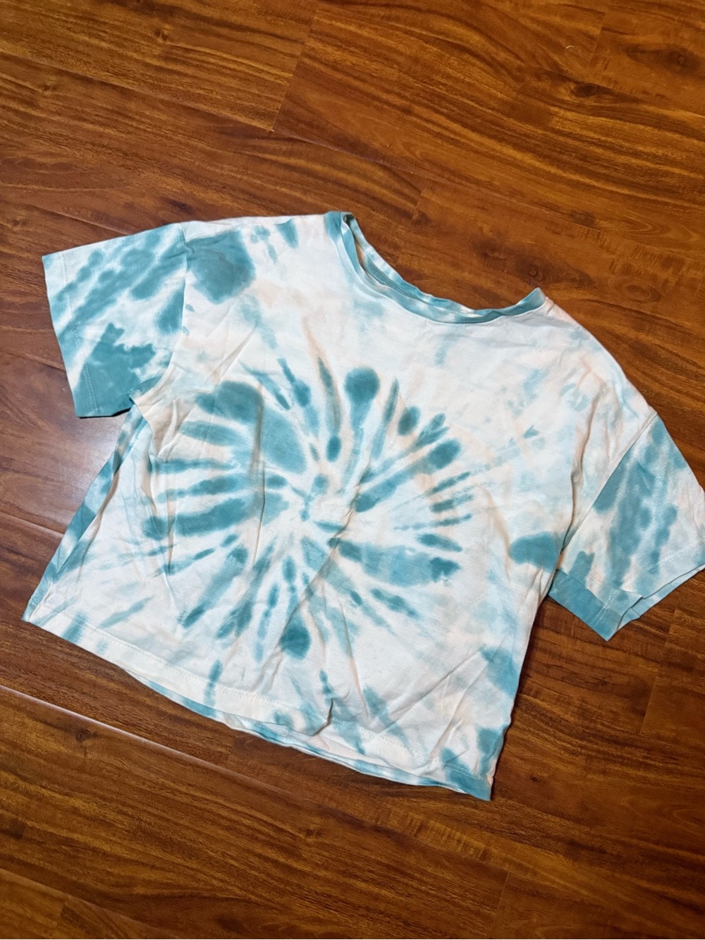 Women’s Tie-Dye Short Sleeve Tee | Crop Top Style